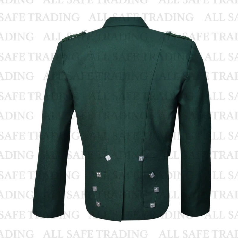 Prince Charlie Kilt Jacket – Timeless Scottish Elegance with Classic Design & Premium Quality of Our Kilt Jacket for Prestigious Formal and Scottish Costume Men for Occasions All Safe International
