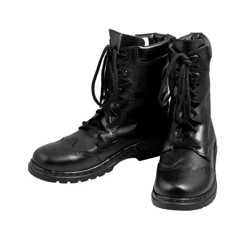 Scottish Black Leather Ghillie Boots Kilt Shoes UK Sizes 6-13 All Safe International