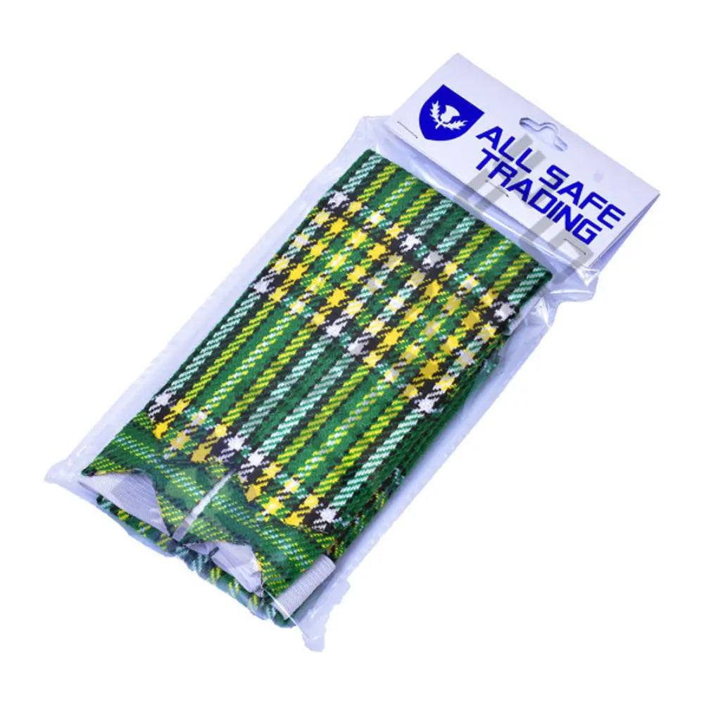 New Scottish Irish Heritage Tartan Kilt Flashes (Pair) All Safe International