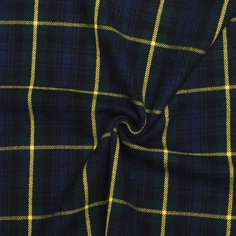 Scottish 13oz Tartan Plaid Fabric By The Yard - Gordon Tartan All Safe International