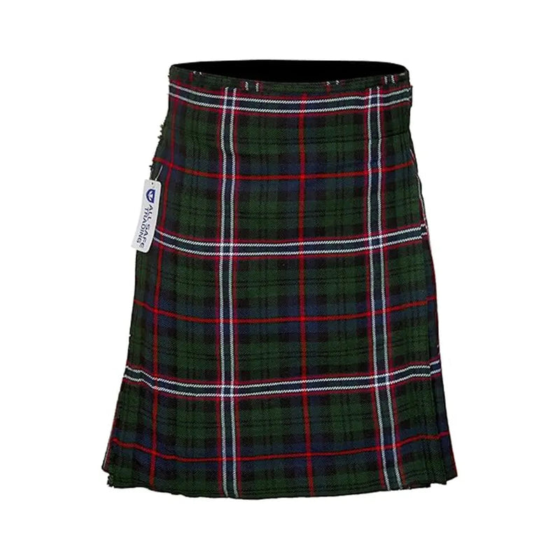 Authentic Scottish Men's Tartan Kilts - Highland Light Weight Value Kilt Embrace Your Heritage with Comfort Scottish National Tartan Kilt All Safe International