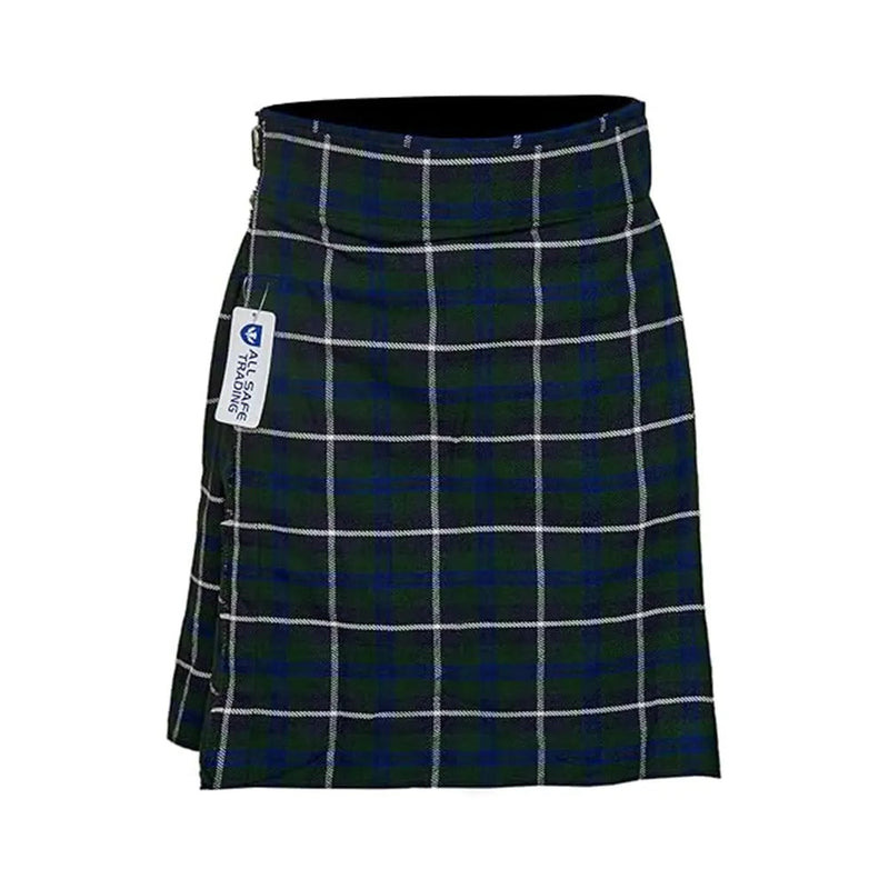 Authentic Scottish Men's Tartan Kilts - Highland Light Weight Value Kilt Embrace Your Heritage with Comfort Douglas Tartan Kilt All Safe International