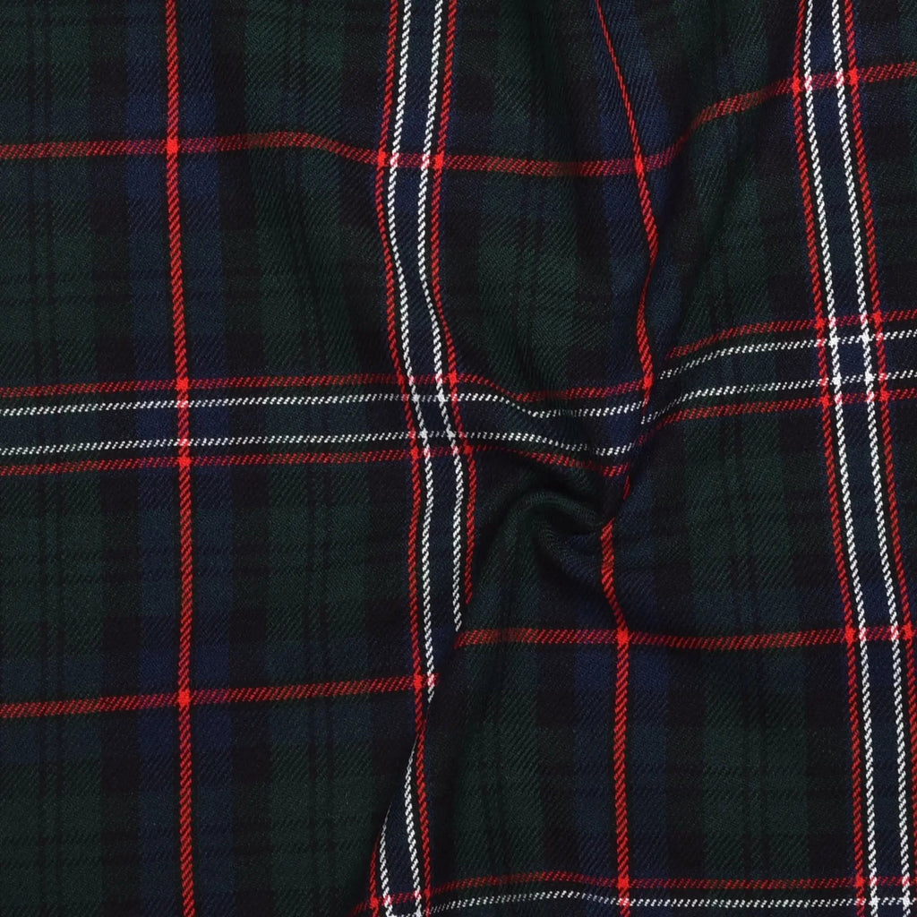 Scottish 13oz Tartan Plaid Fabric By The Yard - Scottish National Tartan All Safe International