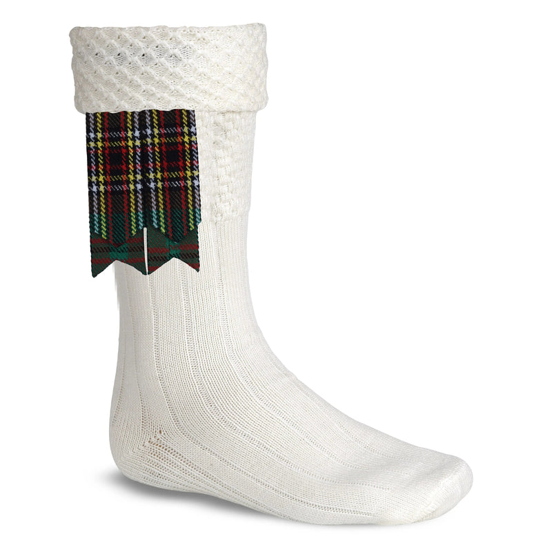 Scottish Tartan Kilt Flashes with Elastic Adjusters Tara Murphy All Safe International