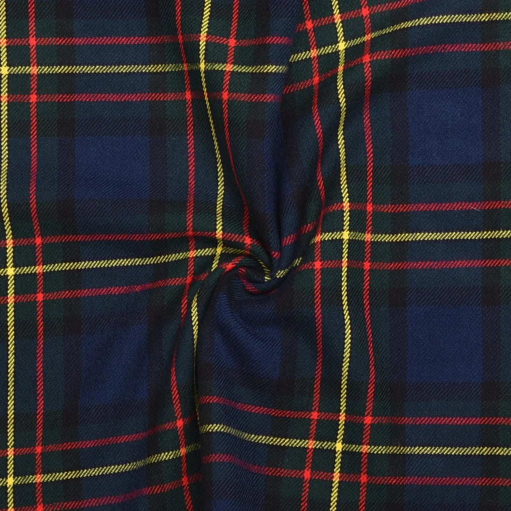 Scottish 13oz Tartan Plaid Fabric By The Yard - Maclaren Tartan All Safe International