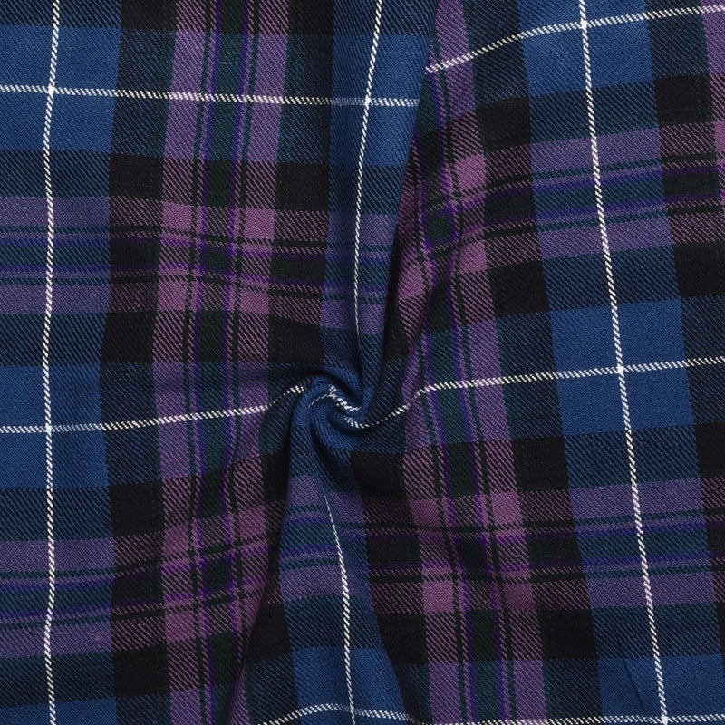 Scottish 13oz Tartan Plaid Fabric By The Yard - Pride of Scotland Tartan All Safe International