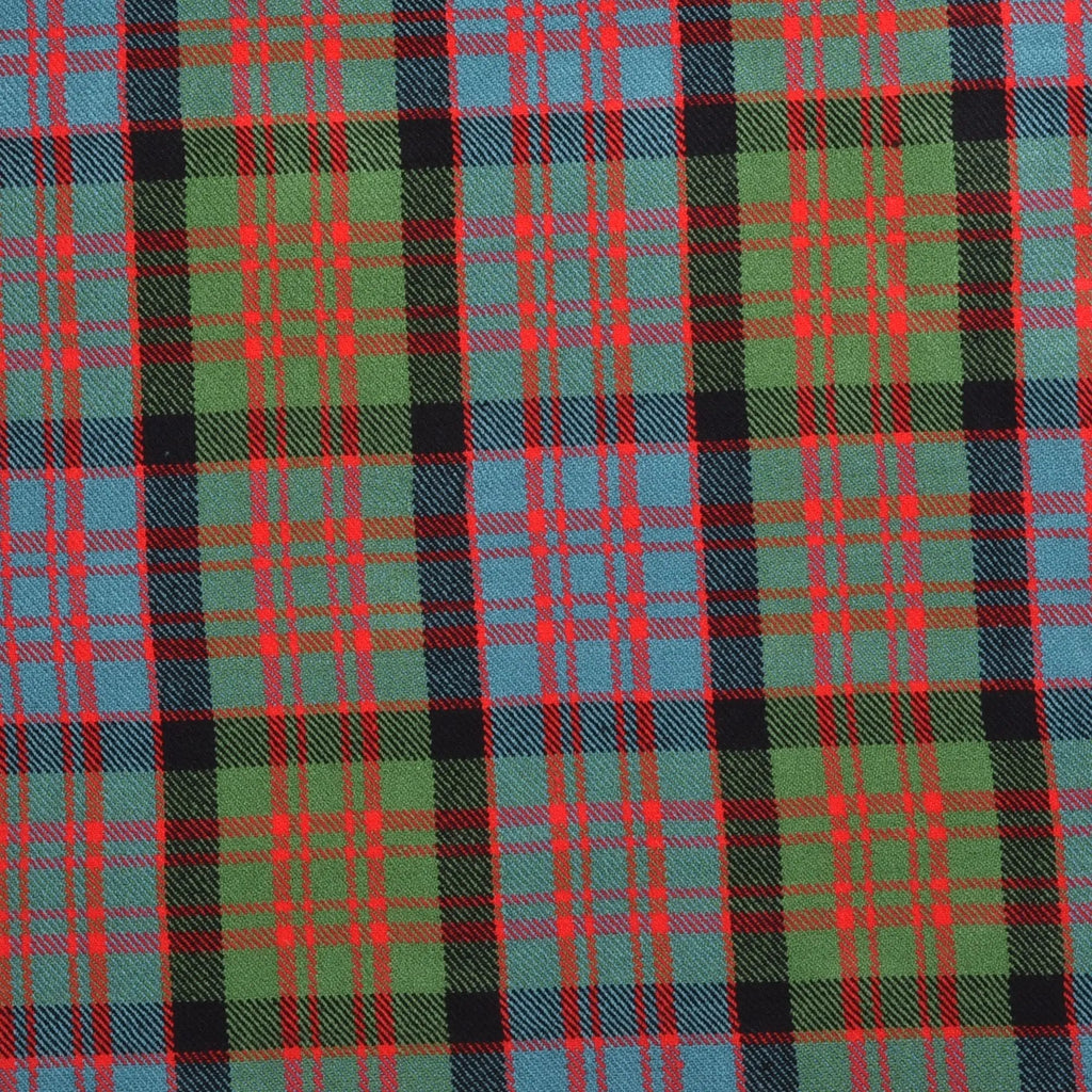 Scottish 13oz Tartan Plaid Fabric By The Yard - Macdonald Ancient Tartan All Safe International