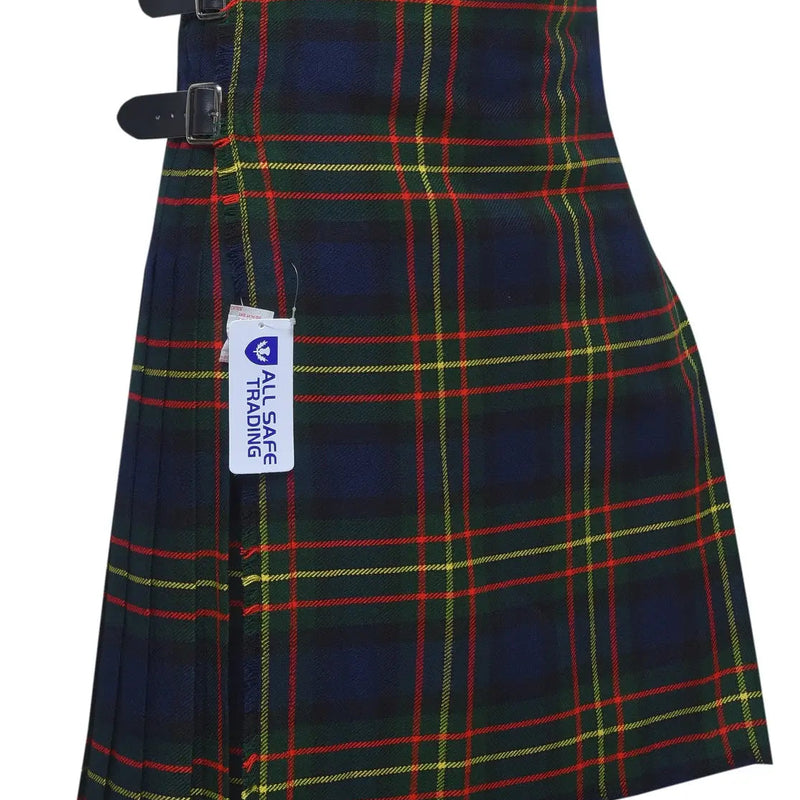 Men's 8 Yard Kilt for Men, Men's Deluxe Kilt, Scottish Tartan Kilt, Highland Wedding Kilt, Maclaren Kilt All Safe International