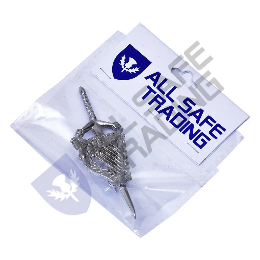 Scottish / Irish Harp Kilt Pins Brooches All Safe International