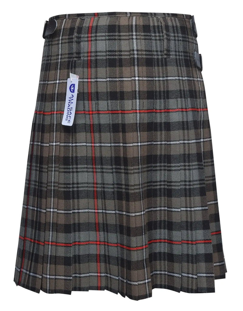 Men's 8 Yard Kilt for Men, Men's Deluxe Kilt, Scottish Tartan Kilt, Highland Wedding Kilt, Mackenzie Weathered Kilt All Safe International