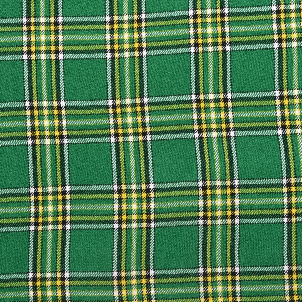 Scottish 13oz Tartan Plaid Fabric By The Yard - Irish Heritage Tartan All Safe International