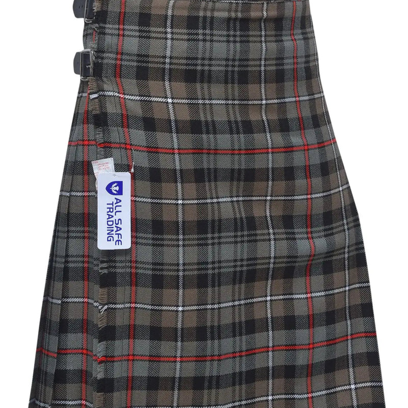 Men's 8 Yard Kilt for Men, Men's Deluxe Kilt, Scottish Tartan Kilt, Highland Wedding Kilt, Mackenzie Weathered Kilt All Safe International