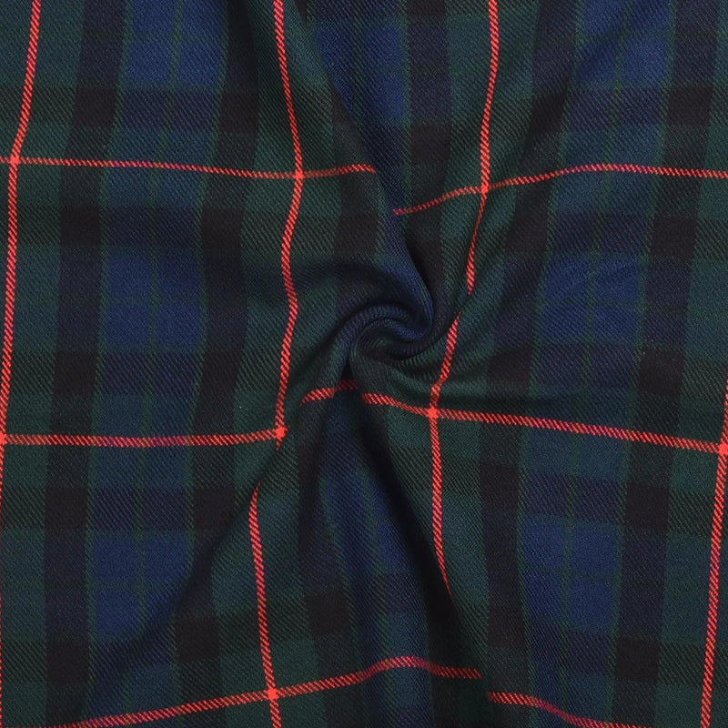 Scottish 13oz Tartan Plaid Fabric By The Yard - Gunn Tartan All Safe International