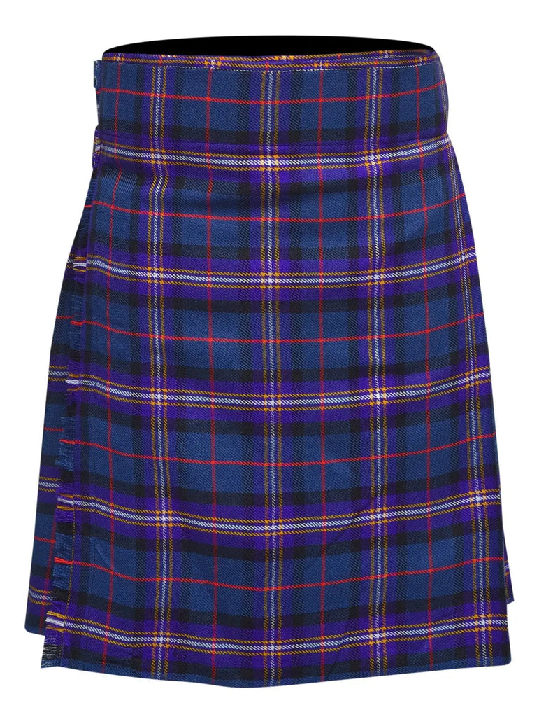 Men's 5 Yard Scottish Tartan Kilt, Highland Wedding Kilt, Masonic Tartan Kilt All Safe International