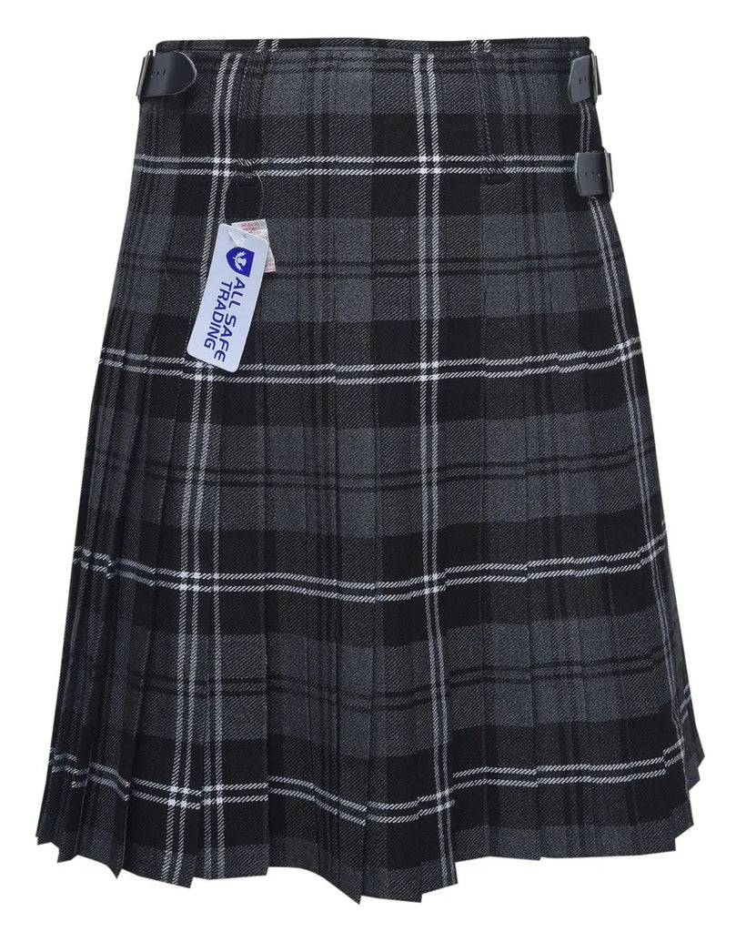 Men's 8 Yard Kilt for Men, Men's Deluxe Kilt, Scottish Tartan Kilt, Highland Wedding Kilt, Granite Kilt All Safe International