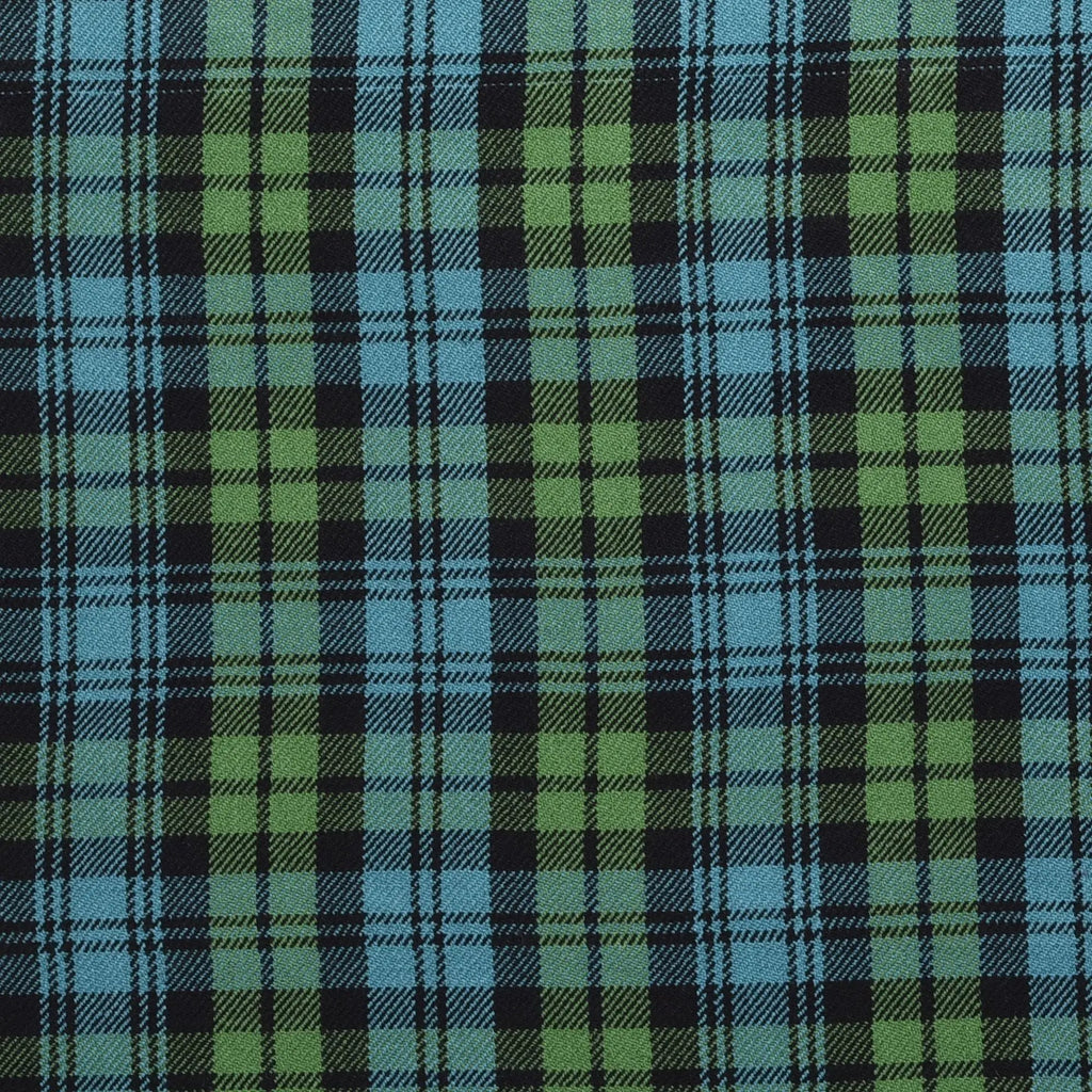 Scottish 13oz Tartan Plaid Fabric By The Yard - Campbell Ancient Tartan All Safe International