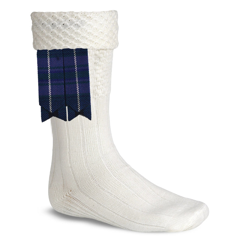 Scottish Tartan Kilt Flashes with Elastic Adjusters Pride of Scotland All Safe International