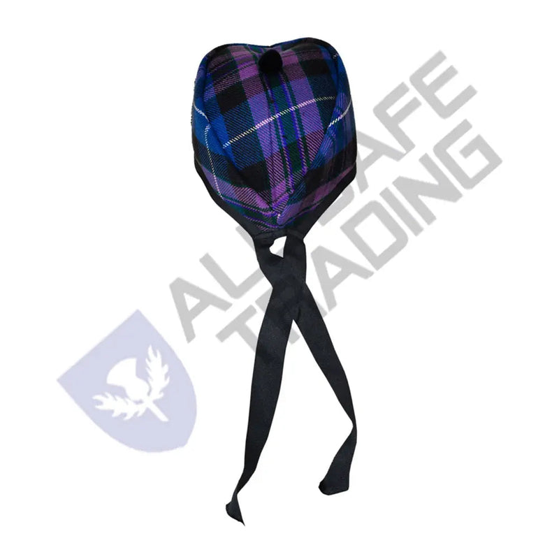 Scottish Pride of Scotland Glengarry Hat with Red Pompom All Safe International