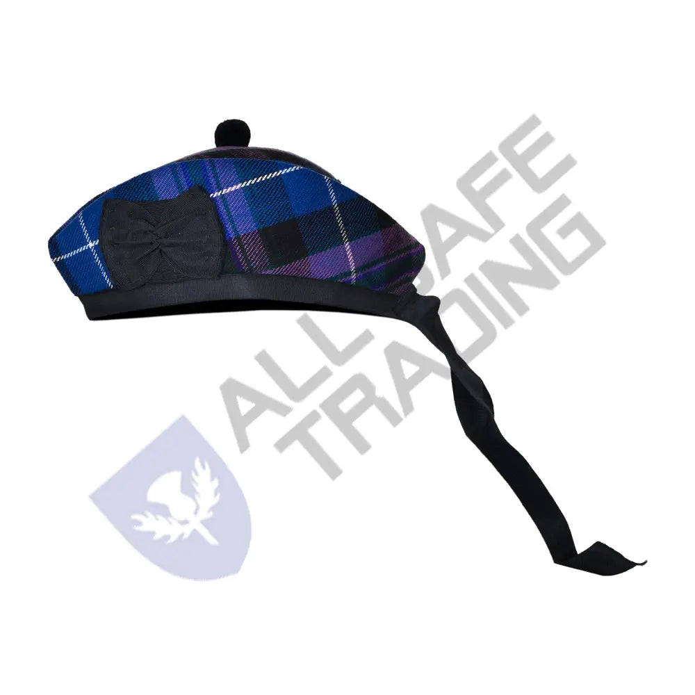 Scottish Pride of Scotland Glengarry Hat with Red Pompom All Safe International