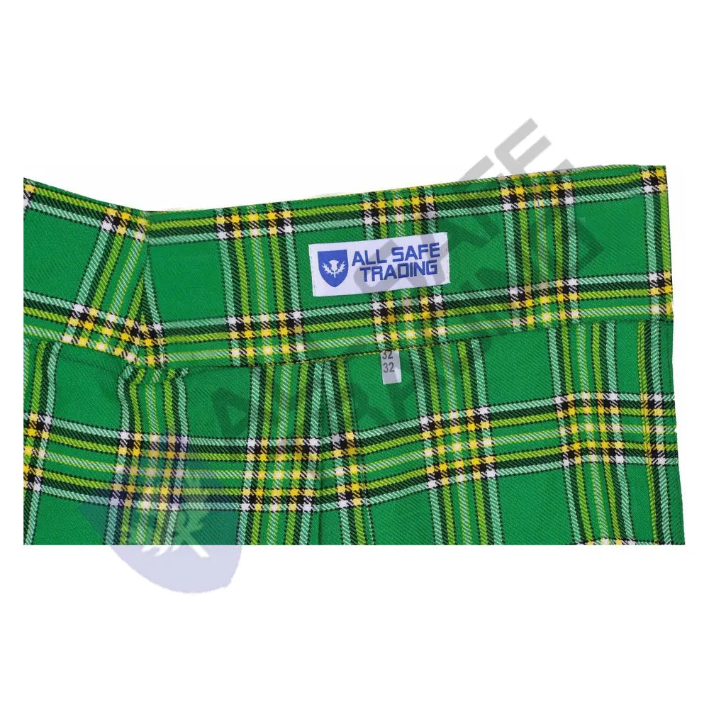 Women's 16'' Irish Heritage Tartan Pleated Billie Kilt Skirt All Safe International