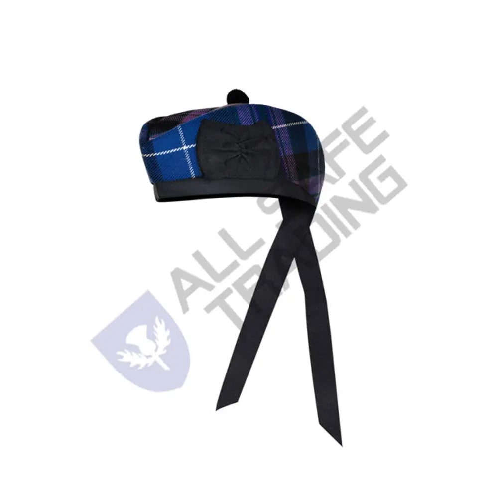 Scottish Pride of Scotland Glengarry Hat with Red Pompom All Safe International