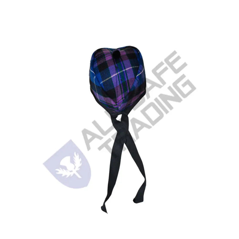 Scottish Pride of Scotland Glengarry Hat with Red Pompom All Safe International