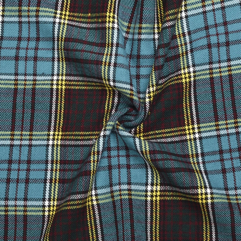 Scottish 13oz Tartan Plaid Fabric By 5 Yard - Anderson Tartan All Safe International