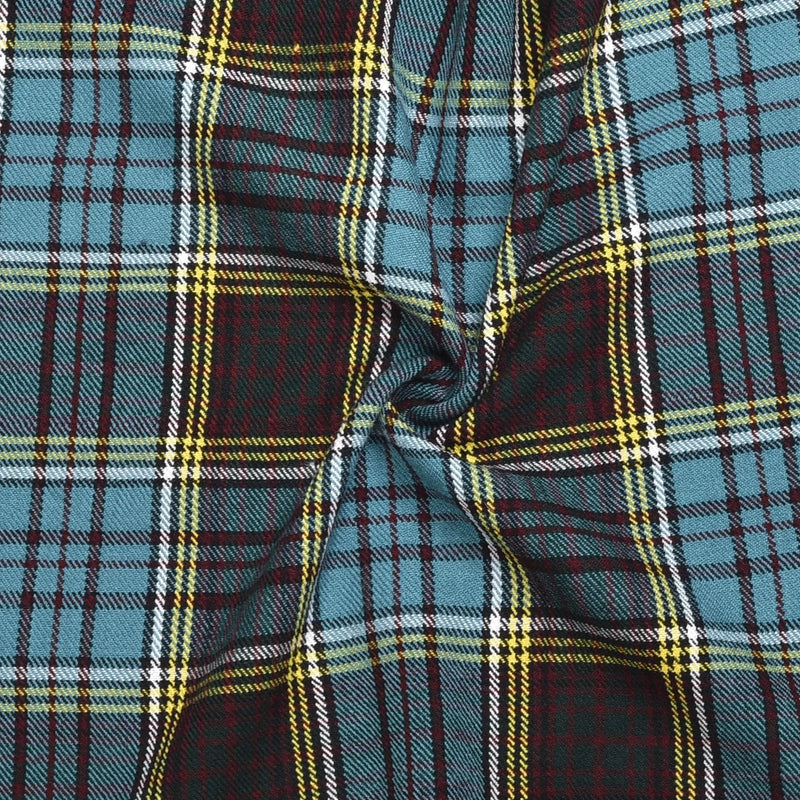 Scottish 13oz Tartan Plaid Fabric By 5 Yard - Anderson Tartan All Safe International