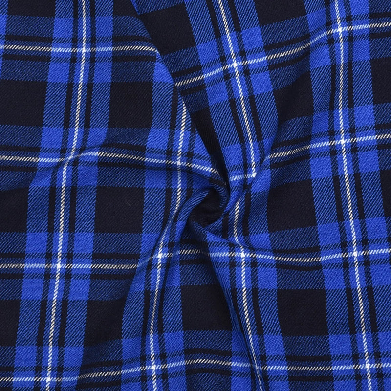 Scottish 13oz Tartan Plaid Fabric By The Yard - American Patriot Tartan All Safe International