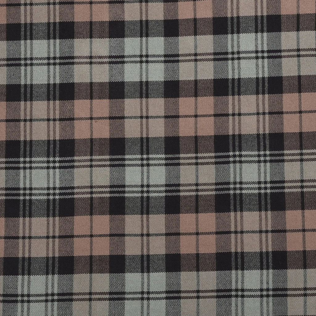 Scottish 16oz Tartan Plaid Fabric By The Yard - Black Watch Weathered Tartan All Safe International