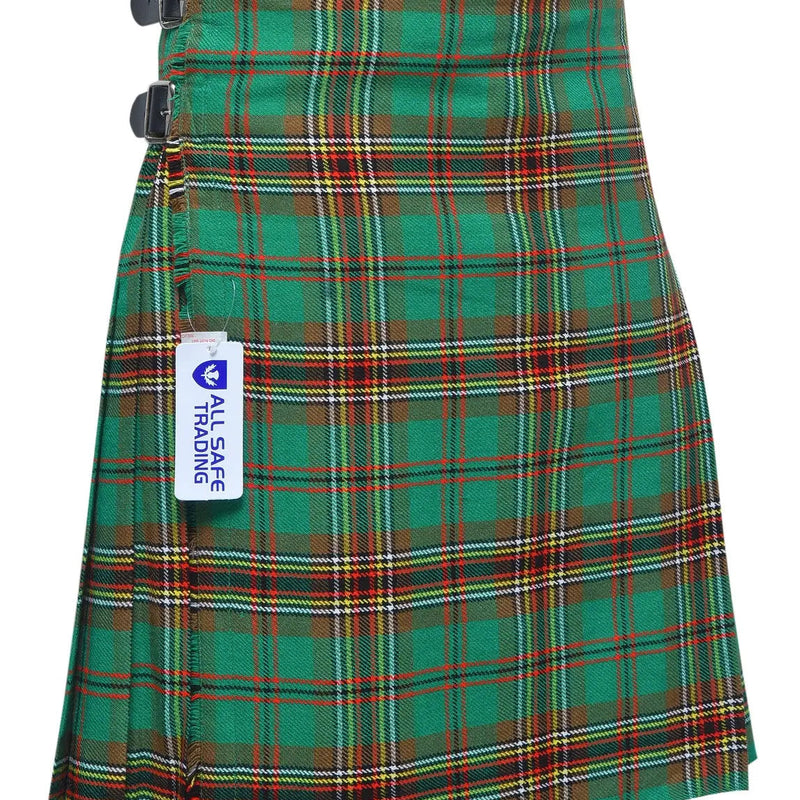 Men's 8 Yard Kilt for Men, Men's Deluxe Kilt, Scottish Tartan Kilt, Highland Wedding Kilt, Tara Murphy Kilt All Safe International