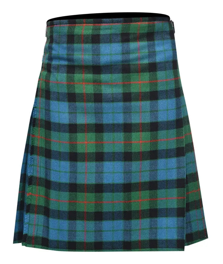 Men's 8 Yard Kilt for Men, Men's Deluxe Kilt, Scottish Tartan Kilt, Highland Wedding Kilt, Gunn Ancient Kilt All Safe International