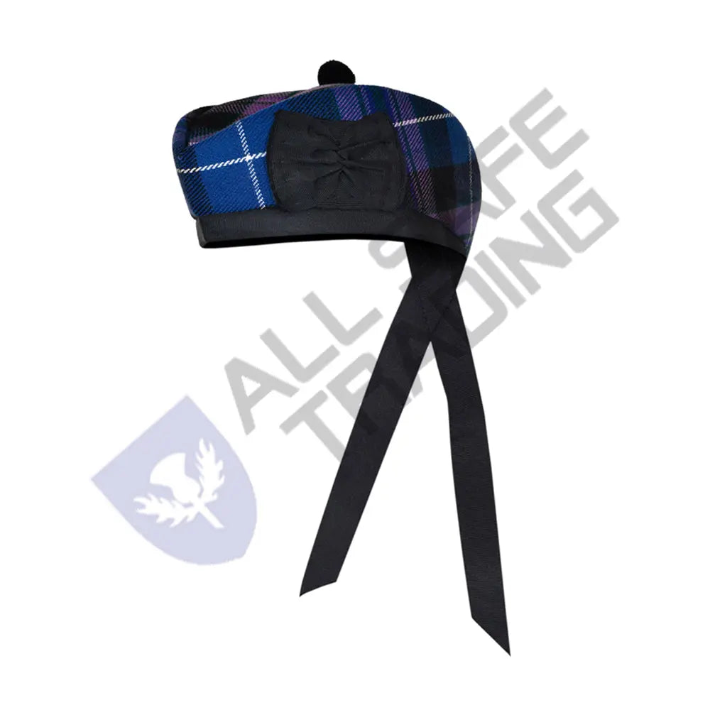 Scottish Pride of Scotland Glengarry Hat with Red Pompom All Safe International