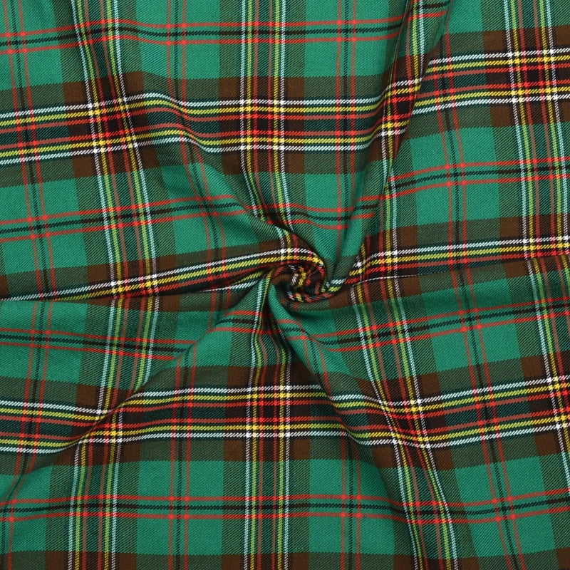 Scottish 16oz Tartan Plaid Fabric By The Yard - Tara Murphy Tartan All Safe International