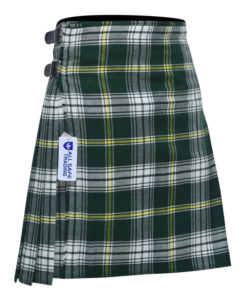 Men's 8 Yard Kilt for Men, Men's Deluxe Kilt, Scottish Tartan Kilt, Highland Wedding Kilt, St. Patrick Kilt All Safe International