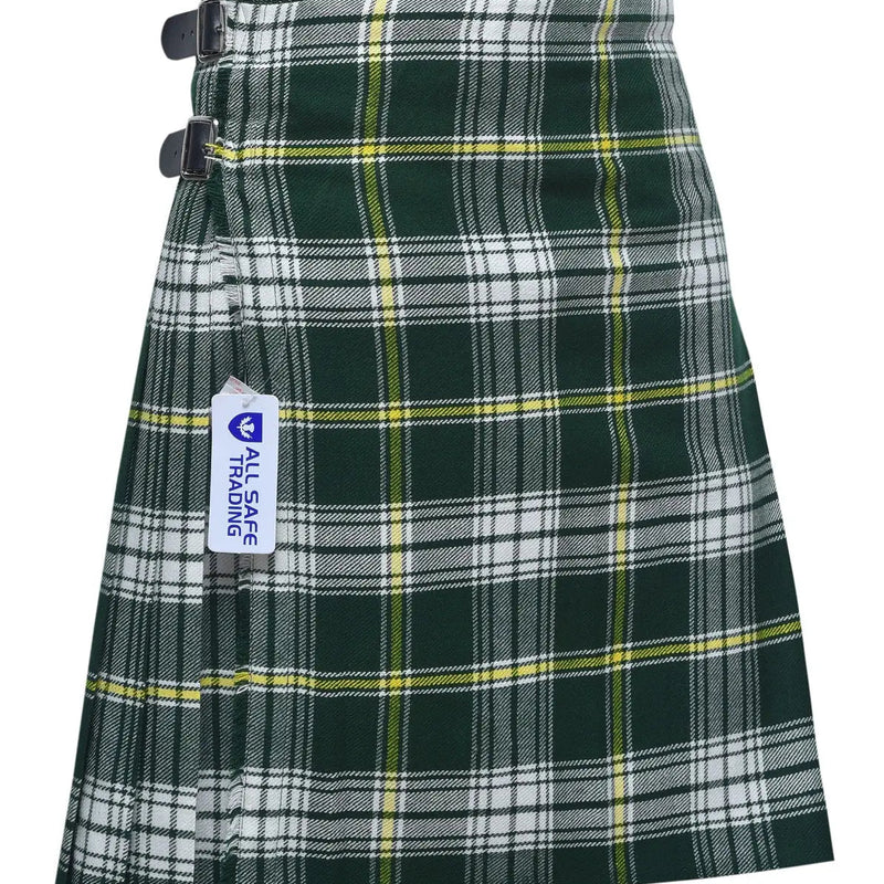 Men's 8 Yard Kilt for Men, Men's Deluxe Kilt, Scottish Tartan Kilt, Highland Wedding Kilt, St. Patrick Kilt All Safe International
