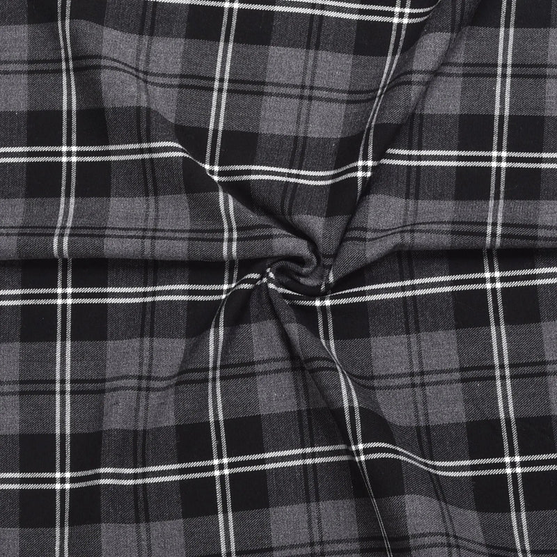 Scottish 16oz Tartan Plaid Fabric By The Yard - Granite Tartan All Safe International