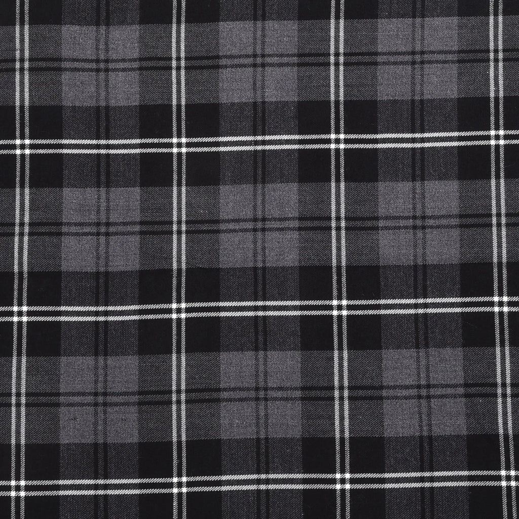 Scottish 16oz Tartan Plaid Fabric By The Yard - Granite Tartan All Safe International