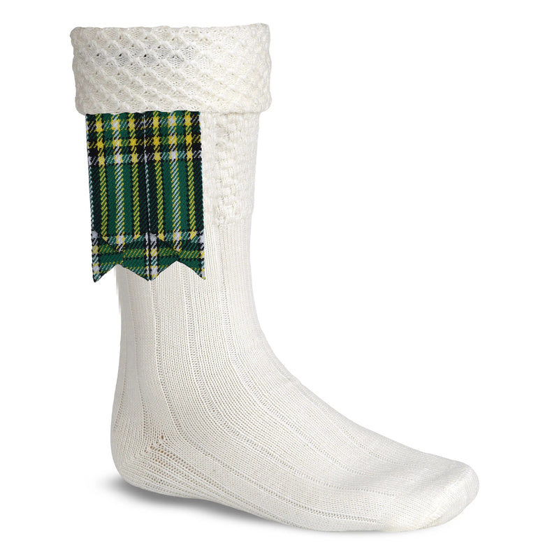 Scottish Tartan Kilt Flashes with Elastic Adjusters Irish Heritage All Safe International