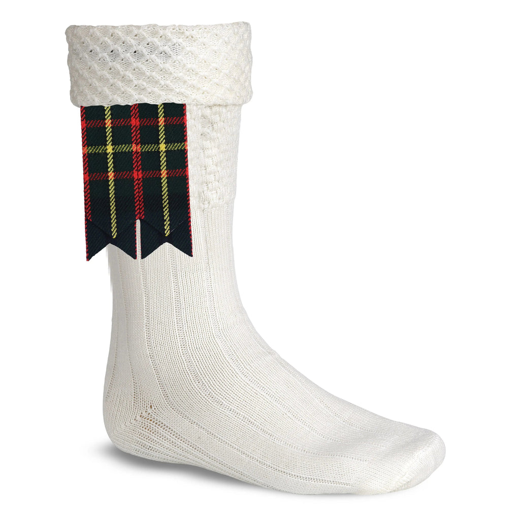 Scottish Tartan Kilt Flashes with Elastic Adjusters Maclaren All Safe International