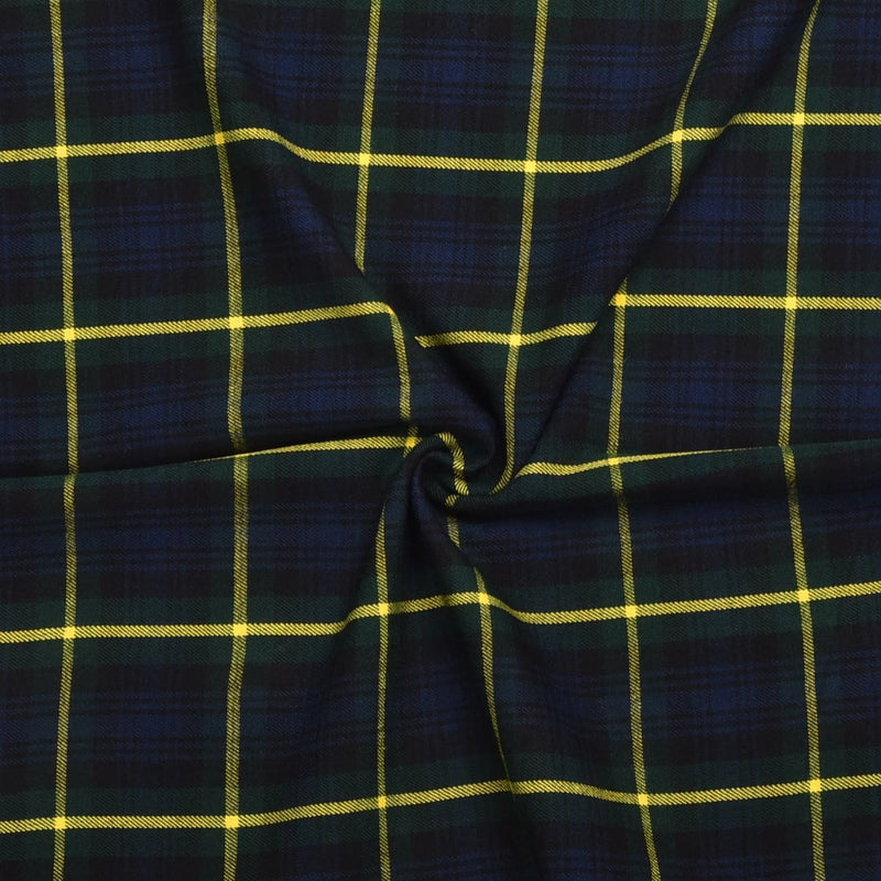 Scottish 16oz Tartan Plaid Fabric By The Yard - Gordon Tartan All Safe International