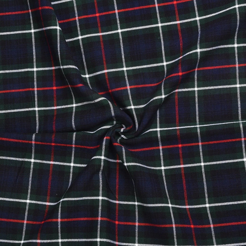 Scottish 16oz Tartan Plaid Fabric By The Yard - Mackenzie Tartan All Safe International