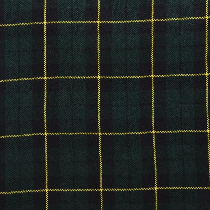 Scottish 13oz Tartan Plaid Fabric By The Yard - Wallace Hunting Tartan All Safe International