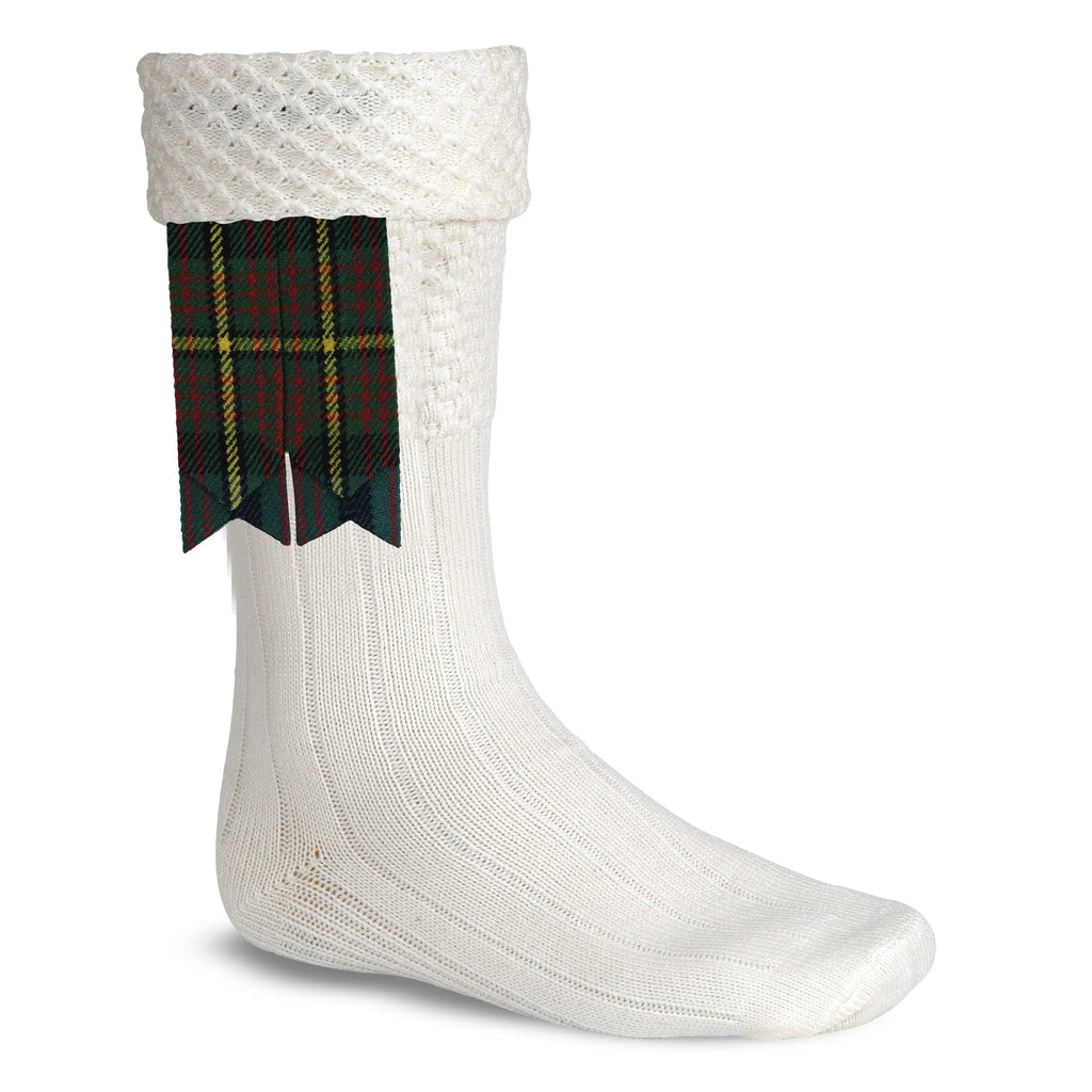 Scottish Tartan Kilt Flashes with Elastic Adjusters Muir All Safe International