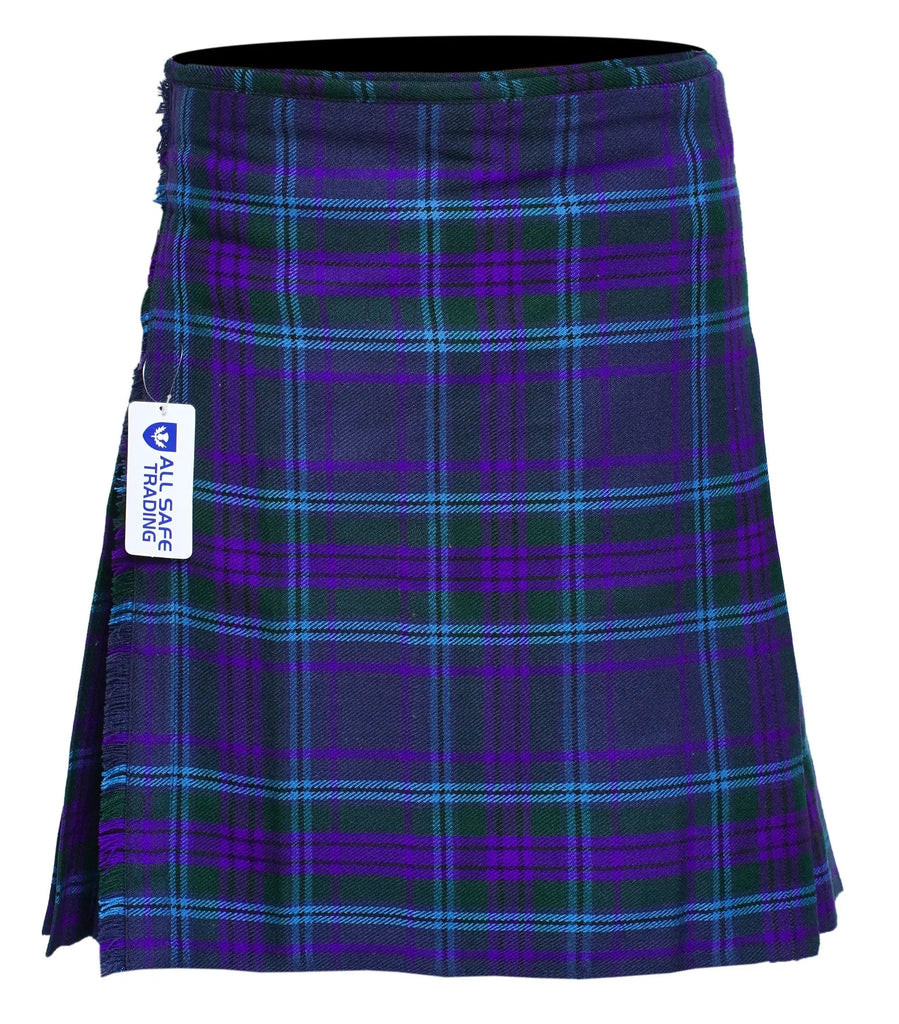 Men's 8 Yard Kilt for Men, Men's Deluxe Kilt, Scottish Tartan Kilt, Highland Wedding Kilt, Spirit of Scotland Kilt All Safe International