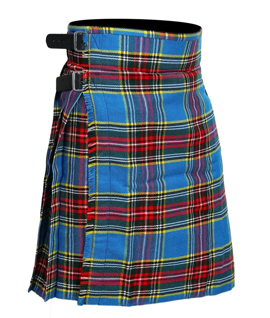 Men's 5 Yard Scottish Tartan Kilt, Highland Wedding Kilt, Macbeth Tartan Kilt All Safe International