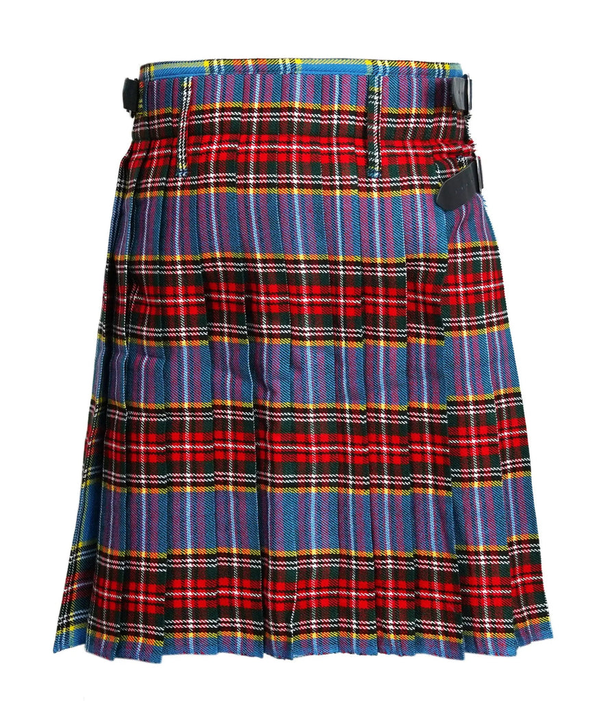 Men's 5 Yard Scottish Tartan Kilt, Highland Wedding Kilt, Macbeth Tartan Kilt All Safe International