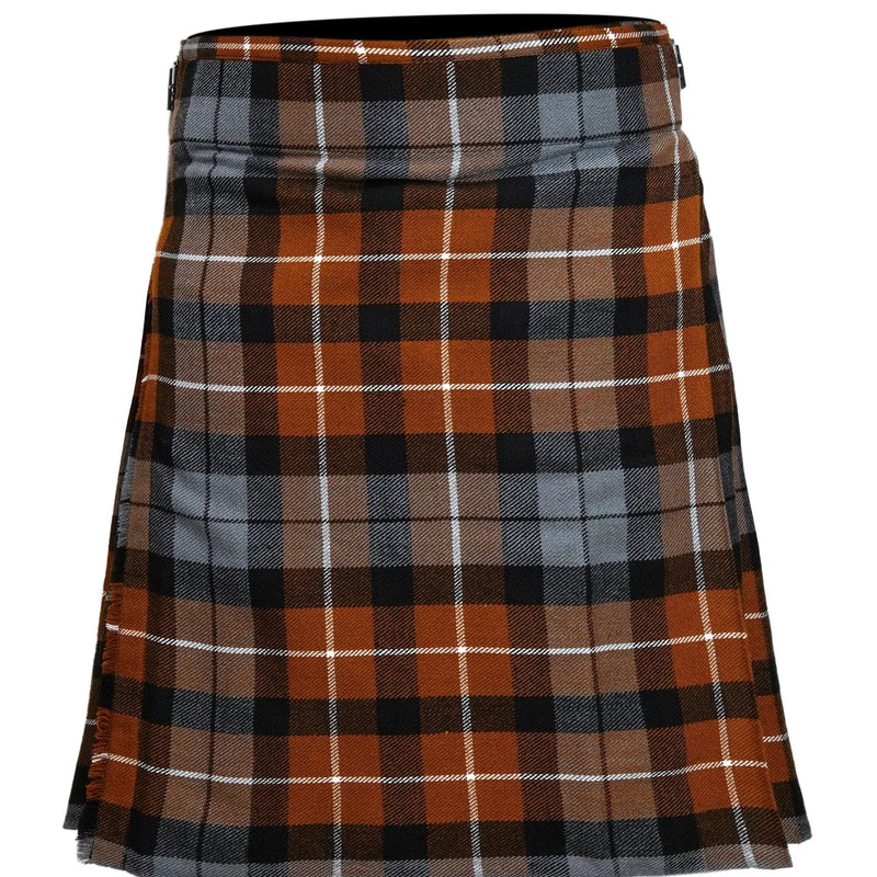 Men's 5 Yard Scottish Tartan Kilt, Highland Wedding Kilt, Graham of Montrose Weathered Tartan Kilt All Safe International