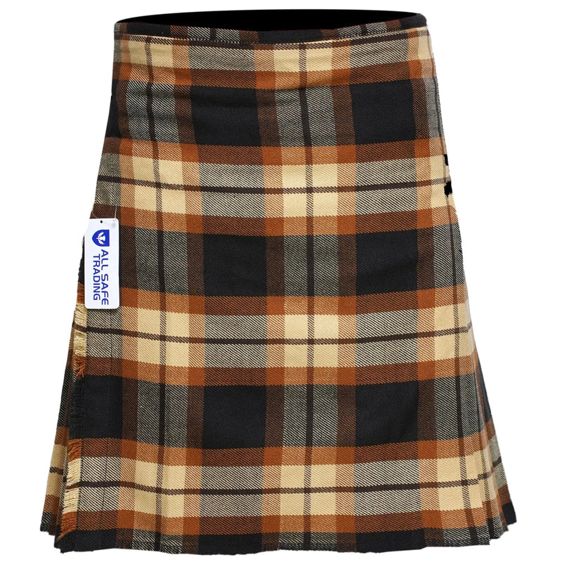 Men's 8 Yard Kilt for Men, Men's Deluxe Kilt, Scottish Tartan Kilt, Highland Wedding Kilt, Rose Ancient Kilt All Safe International