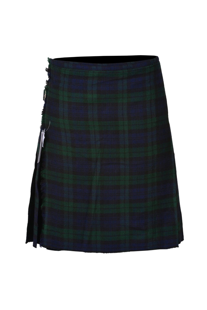 Scottish Traditional Tartan Kilt for Kids, Boys and Girls Toddler Kilts with Ease of Size - Black Watch Tartan All Safe International